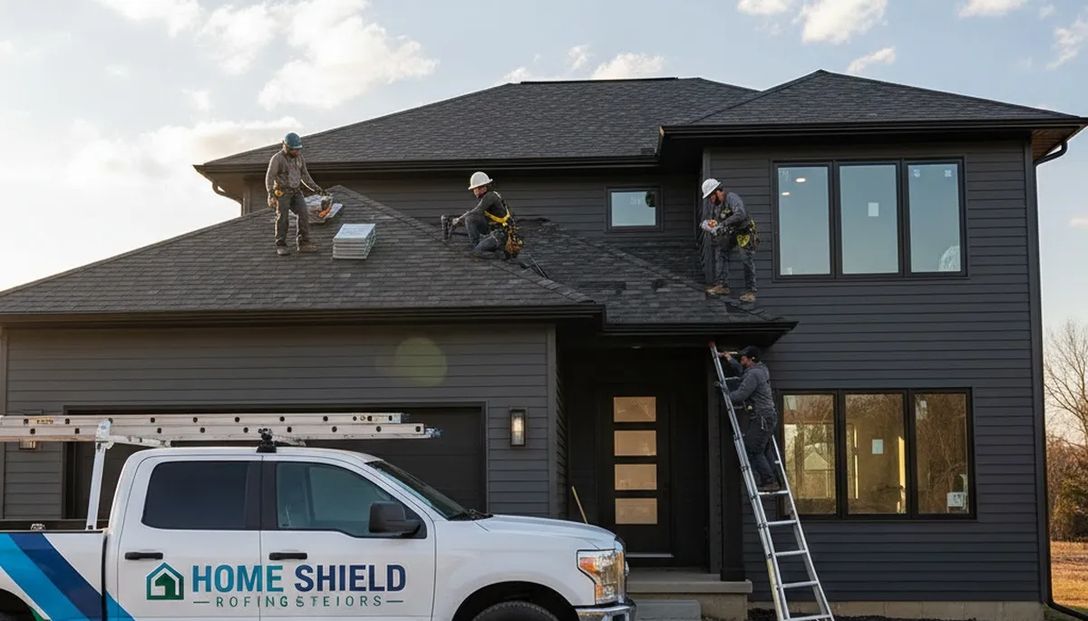 Vinyl siding installation on Las Vegas NV home exterior by Next Level Exteriors