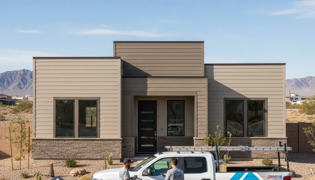 Professional vinyl siding installation in Las Vegas NV by sidinglasvegas.com experts