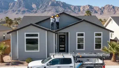 Professional vinyl siding installation in Las Vegas NV by sidinglasvegas.com experts