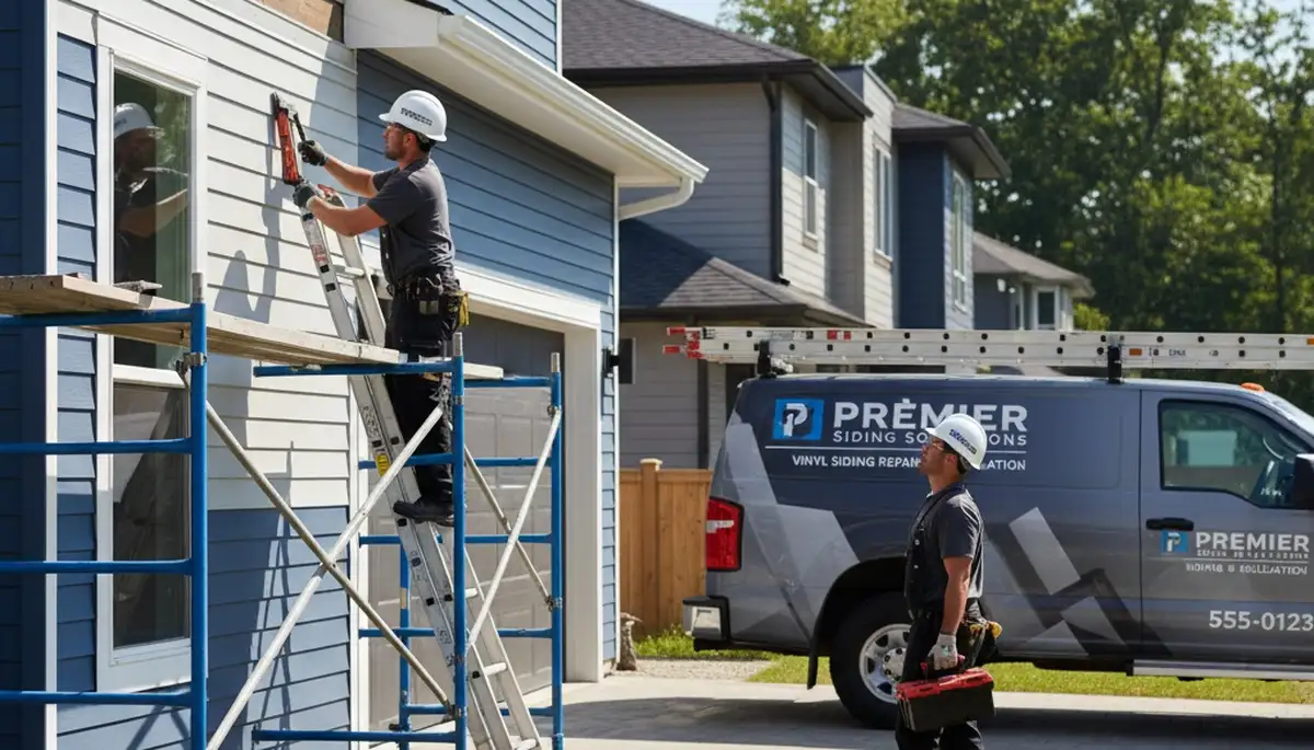 Vinyl siding repair in Las Vegas, NV for cracked, warped, and faded exterior panels