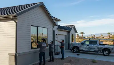 Professional vinyl siding installation in Las Vegas NV by sidinglasvegas.com experts