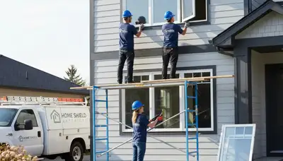 Vinyl siding and energy‑efficient window replacement in Las Vegas NV by Next Level Exteriors
